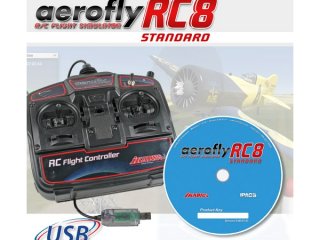 Flysimulator Aerofly RC8 STANDARD fra Ikarus.
